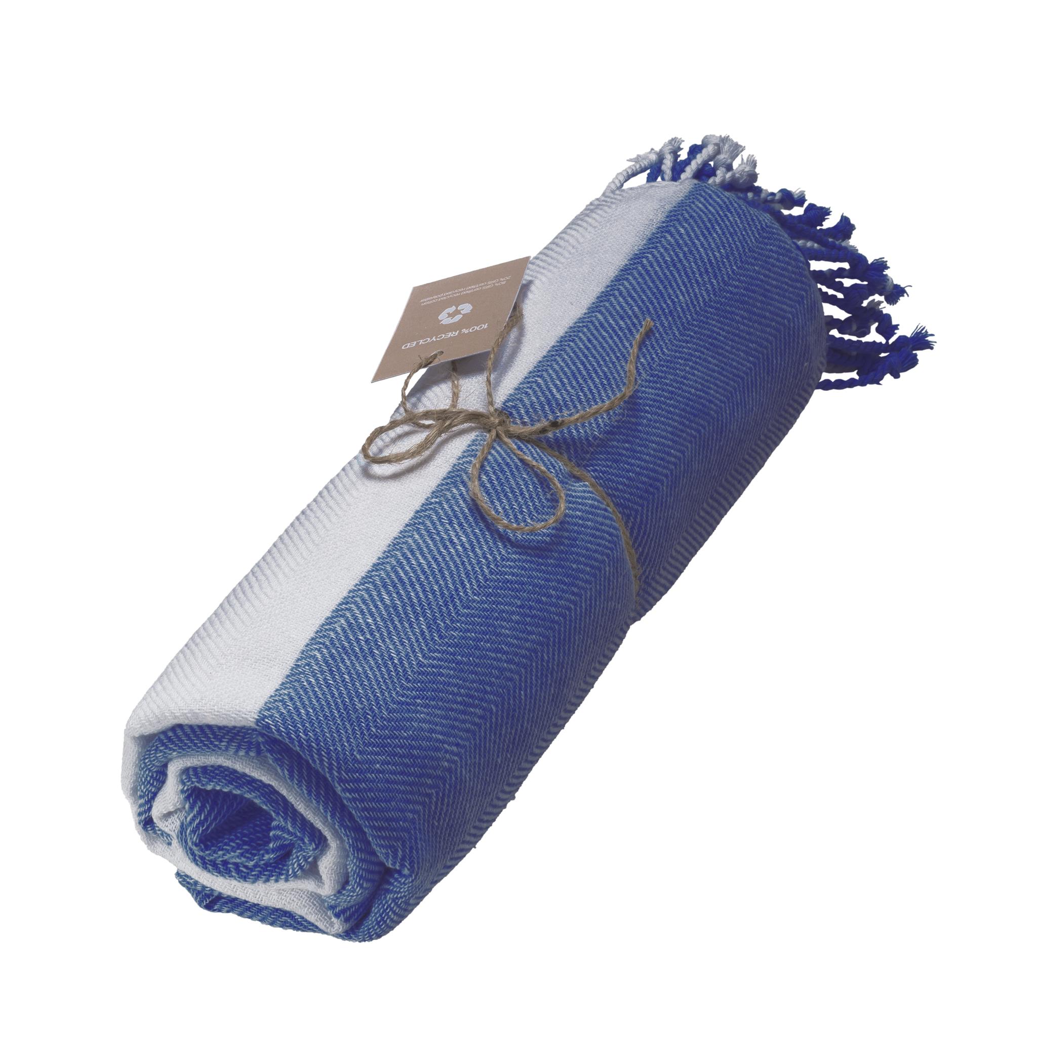 GRS-certified 180 g/m2 recycled cotton beach towel/Fouta GRS-certified 180 g/m2 recycled cotton beach towel/Fouta